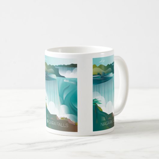 Niagara Falls Tasse (VorderseiteRechts)