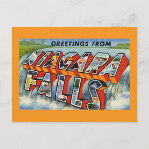 Niagara Falls travel Postcard Postkarte
