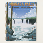 Niagara Falls Travel Poster Planer (Vorderseite)