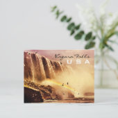 Niagara Falls, U S A Postkarte (Stehend Vorderseite)