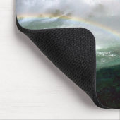 Niagara Falls und Mädchen des Nebels, New York, Mousepad (Ecke)