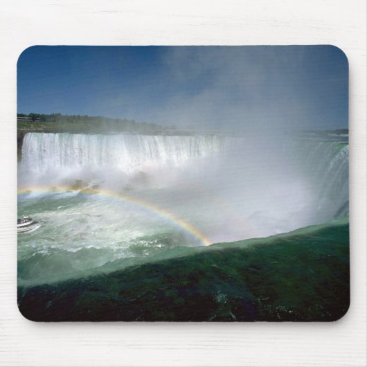 Niagara Falls und Mädchen des Nebels, New York, Mousepad (Vorne)
