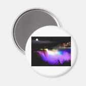Niagara-Falls-under-flutlights-at-night Magnet (Vorderseite/Rückseite)