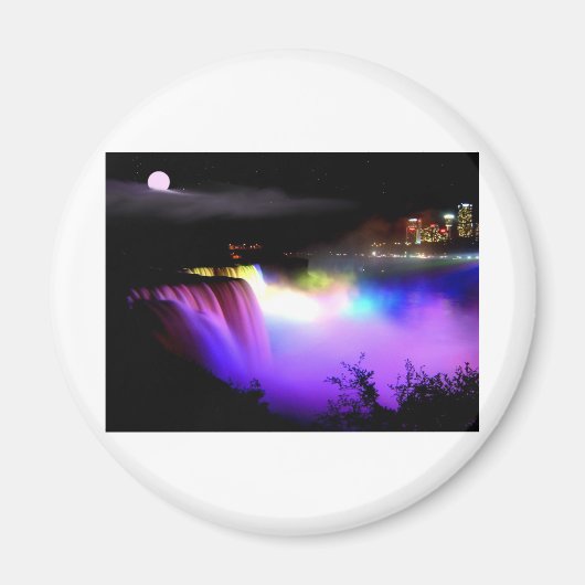 Niagara-Falls-under-flutlights-at-night Magnet (Vorne)