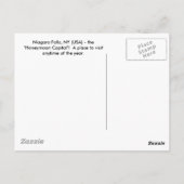 Niagara Falls, USA Postkarte (Rückseite)