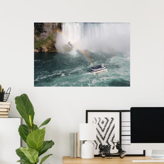 Niagara Falls View Poster (Heimbüro)