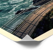 Niagara Falls Vintage Reise Poster (Ecke)