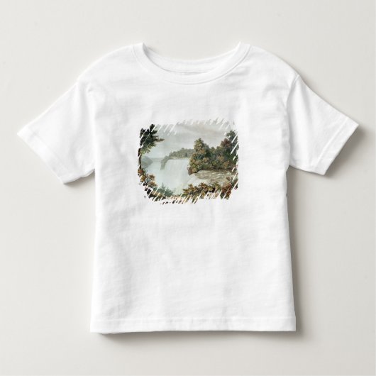 Niagara Falls, von der Ziegen-Insel Kleinkind T-shirt (Vorderseite)