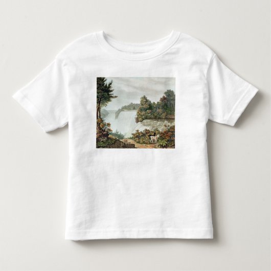 Niagara Falls, von der Ziegen-Insel Kleinkind T-shirt (Vorderseite)