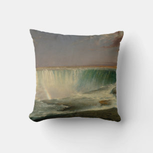 Niagara Falls von Frederic Edwin Church Kissen