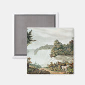 Niagara Falls, von Goat Island Magnet (Vorderseite/Rückseite)