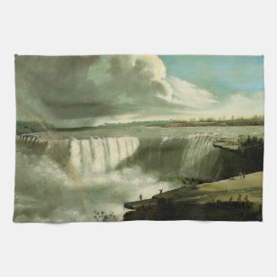 Niagara Falls von Table Rock von John Vanderlyn Geschirrtuch