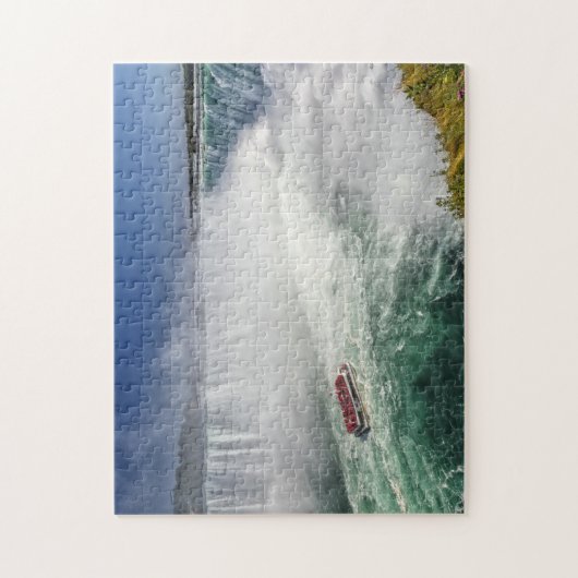 Niagara Falls Wasserfall Boat Jigsaw Puzzle (Vertikal)