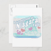 Niagara Falls Wedding Postkarte (Vorne/Hinten)