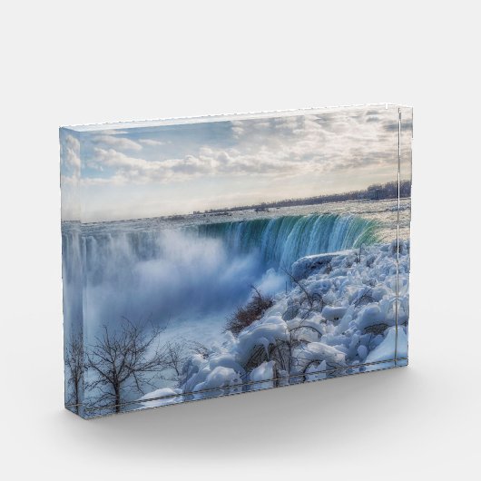 Niagara Falls Winter Morning Foto (Links)