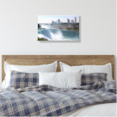 Niagara Falls Wrapped Canvas Leinwanddruck (Insitu (Schlafzimmer))