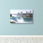 Niagara Falls Wrapped Canvas Leinwanddruck (Insitu (Holzboden))