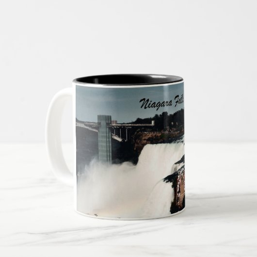 Niagara Falls Zweifarbige Tasse (Vorderseite Links)