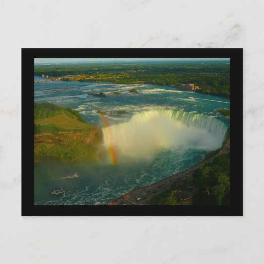 Niagara-Fallschuh Postkarte (Vorderseite)