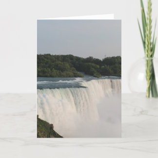 Niagara- Fallsgruß-Karte - freier Raum Karte