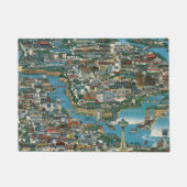 Niagara- Fallskarte Fußmatte (Vorderseite)