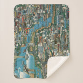 Niagara- Fallskarte Sherpadecke (Vorderseite)