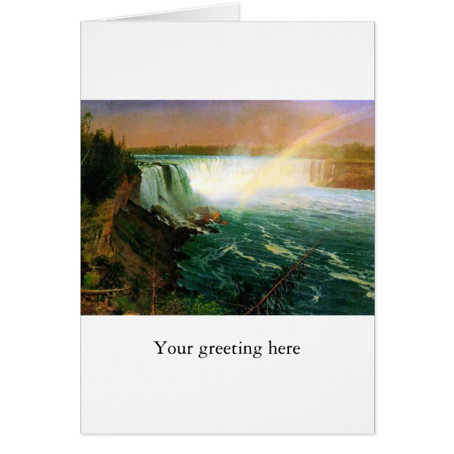 Niagara- Fallsmalereikunstkünstler Albert (Vorne)