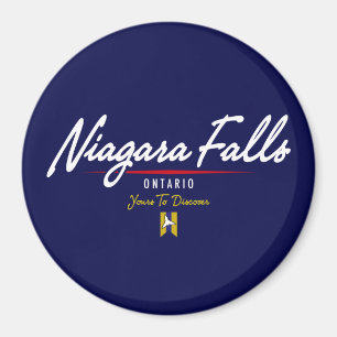 Niagara- Fallsskript Magnet