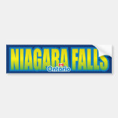 Niagara- Fallsstoßdämpfer Autoaufkleber (Vorne)