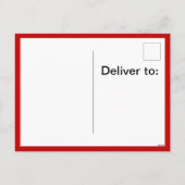 Niagara- FallsValentinstag-Postkarte Feiertagspostkarte (Rückseite)