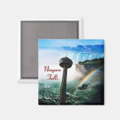 Niagara fällt Wasserfall Magnet (Vorderseite/Rückseite)