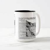 Niagara Gorge Railroad Zweifarbige Tasse (VorderseiteRechts)