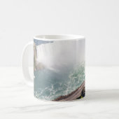 Niagara-Hufeisen-Fallwasserfall Kanada Kaffeetasse (Vorderseite Links)