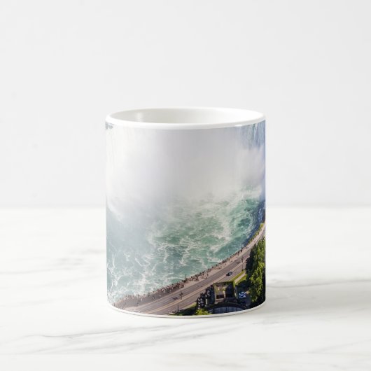 Niagara-Hufeisen-Fallwasserfall Kanada Kaffeetasse (Mittel)