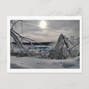 Niagara im Winter 2 Postkarte