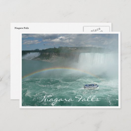 Niagara Postkarte (Vorne/Hinten)