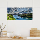 Niagara River / Rainbow Bridge Poster (Küche)