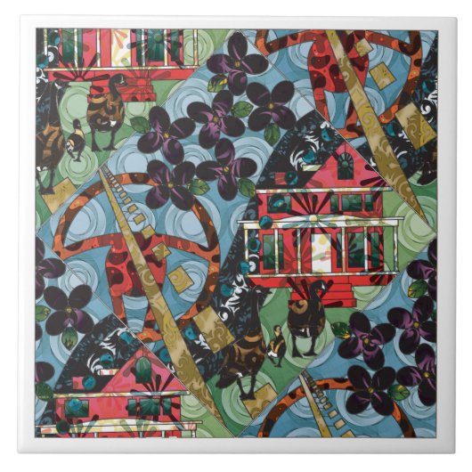 Niagara River Tile Fliese (Vorderseite)