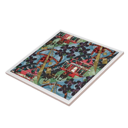 Niagara River Tile Fliese (Seite)