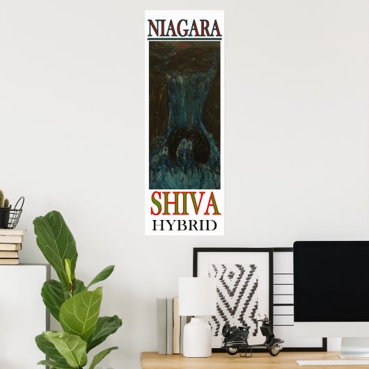 NIAGARA SHIVA HYBRID POSTER (Heimbüro)
