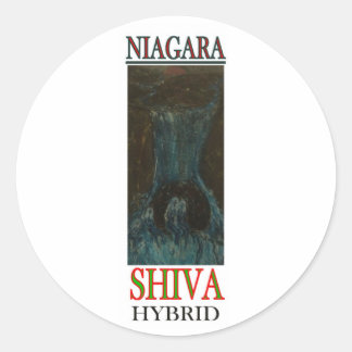NIAGARA SHIVA HYBRID RUNDER AUFKLEBER