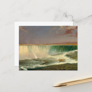 Niagara von Frederic Edwin Church Feiertagspostkarte