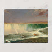 Niagara von Frederic Edwin Church Feiertagspostkarte (Vorderseite)