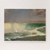 Niagara, Wasserfall der Frederic Edwin Church Puzzle (Horizontal)
