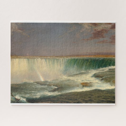 Niagara, Wasserfall der Frederic Edwin Church Puzzle (Horizontal)