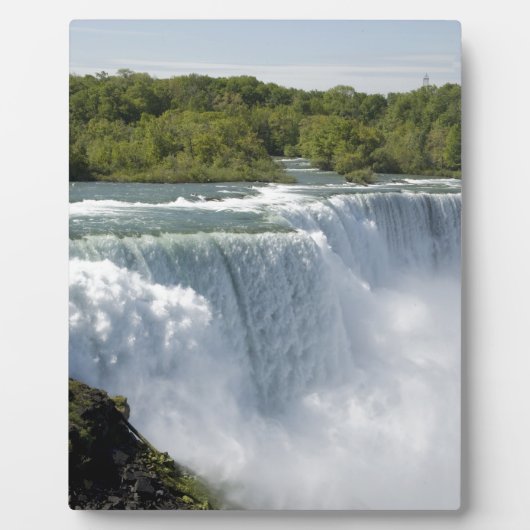 Niagara-Wasserfall Fotoplatte (Vorderseite)