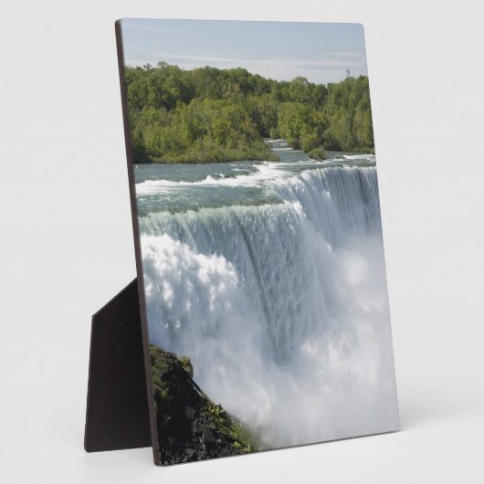 Niagara-Wasserfall Fotoplatte (Seite)