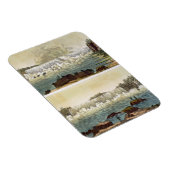 Niagarafälle, 1818 (Farbgravur) Magnet (Rechte Seite)