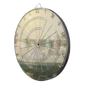 Niagarafälle im Winter (Eis im Wasser) Dartscheibe (Vorderseite rechts)