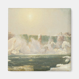 Niagarafälle im Winter (Eis im Wasser) Magnet